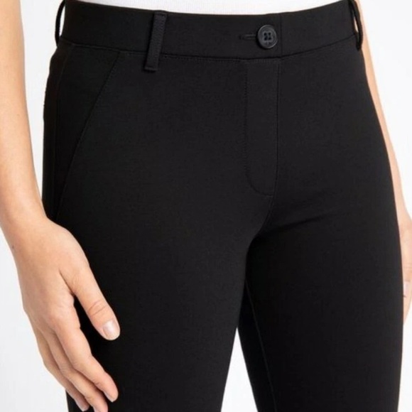 Betabrand Classic Black Boot-Cut Dress Yoga Pants Office Work Business Casual - Picture 11 of 11